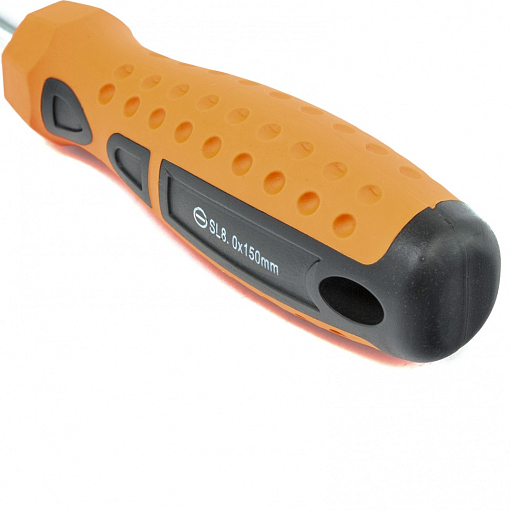 Фото 2 товара Отвертка "Point", SL8 х 150 мм, CrV, двухкомпонентная рукоятка Sparta