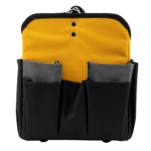 Фото 3 товара Переноска для инструмента, 260х240х300 мм, 22 кармана, наплечный ремень Denzel
