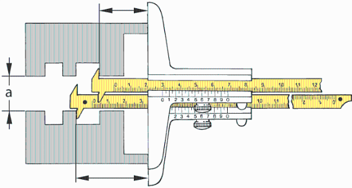 Фото 1 товара Штангенглубиномер с двойным крюком 200 мм