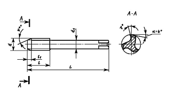 Метчик М 4х0,7 м/р скв Р6М5 Sekira - фото 3