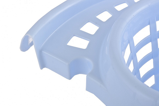 Фото 3 товара Ведро пластмассовое круглое с отжимом 12 л, сиреневое, Россия Elfe