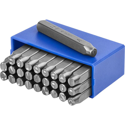 Фото 0 товара Клейма буквенные латинские, серия ПРОФЕССИОНАЛ Зубр 21505-06