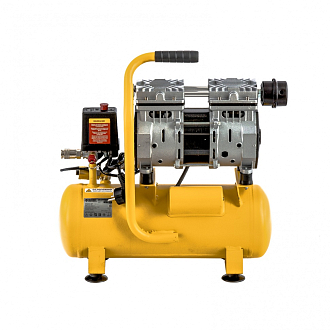 Компрессор DLS650/10 безмаслянный малошумный 650 Вт, 120 л/мин, ресивер 10 л Denzel - фото 2