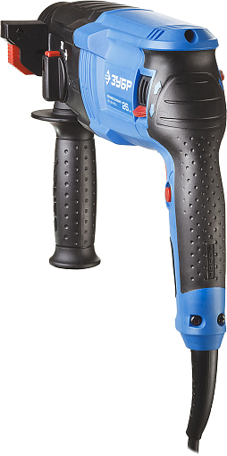 Фото 2 товара ЗУБР 800 Вт, 0-1200 об/мин, 0-4800 уд/мин, кейс, перфоратор горизонтальный ЗП-26-800 К Профессионал