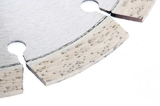 Фото 2 товара Диск отрезной алмазный 115х22,2 мм, лазерная приварка сегментов, сухая резка Gross