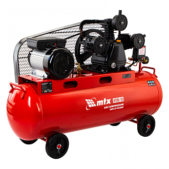 Компрессор воздушный ременный привод КР3000/100 3,0 кВт, 100 литров, 510 л/мин МТХ - фото 2