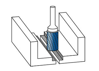 Борфреза цилиндрическая тип B ZYB 3х14 dхв=3 Lобщ=38 Karnash арт. 11.3011-015 - фото 2