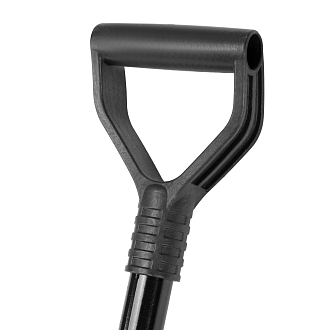 Лопата для уборки снега пластиковая, 490х325х1380 мм, стальной черенок, Palisad - фото 7