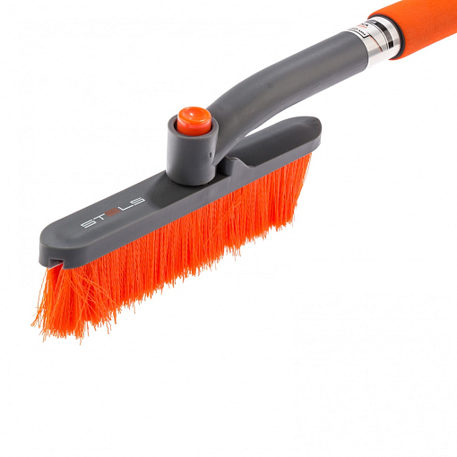 Фото 2 товара Щетка-сметка для снега со скребком, поворотная голова, 510 мм Stels