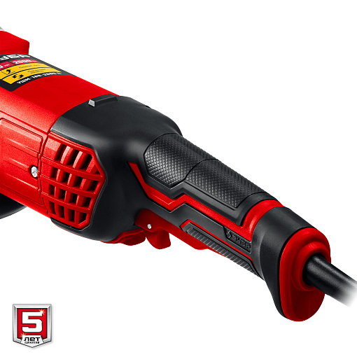 Фото 5 товара ЗУБР 2000 Вт, 180 мм, углошлифовальная машина (болгарка) УШМ-180-2005 П Мастер