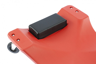 Лежак ремонтный на шести колесах, 1000 х 475 х 128 мм, пластиковый Matrix - фото 4