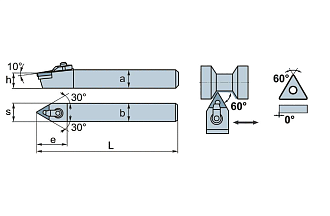 MTENN1616H16 державка для наружного точения Deskar - фото 2