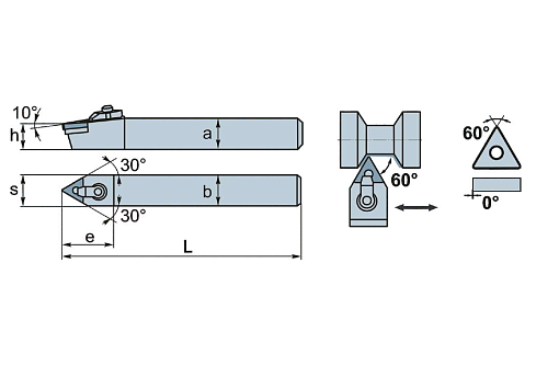 Фото 1 товара MTENN1616H16 державка для наружного точения Deskar