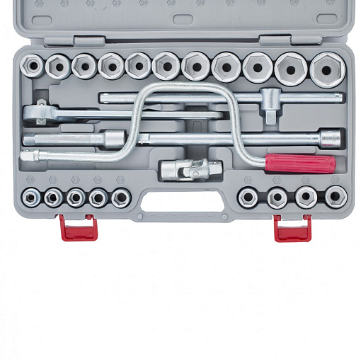 Фото 1 товара Набор шоферского инструмента № 4, пластиковый бокс (26 пред.) (НИЗ) Россия