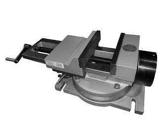 Тиски станочные чугунные поворотные пневматические с гидравлическим усилием 7201-0019-03 БЗСП - фото 2