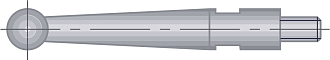 Твердосплавный щуп, длина щупа 11,8 мм 1 мм - фото 2