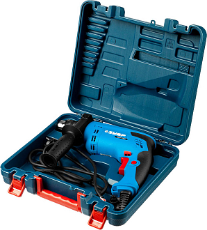 ЗУБР 780 Вт, кейс, дрель ударная ЗДУ-780 ЭРКМ2 Профессионал - фото 8