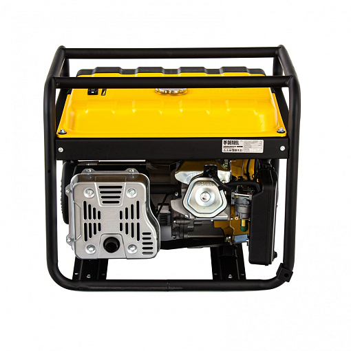 Фото 3 товара Генератор бензиновый PS 80 E-3, 6.5 кВт, 400 В, 25 л, электростартер Denzel
