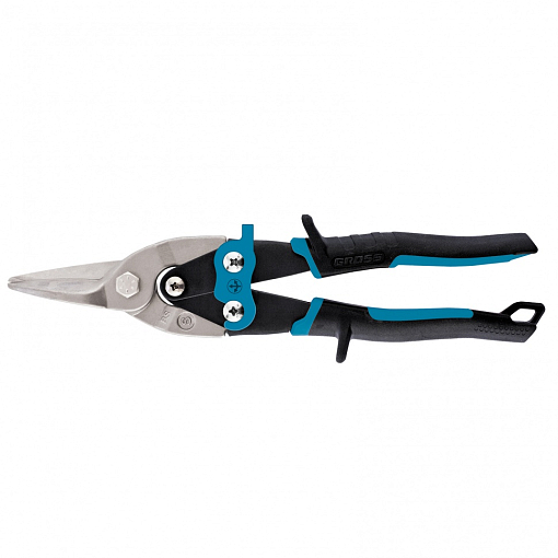 Фото 0 товара Ножницы по мет. "Piranha", 250 мм, прямой рез, сталь CrMo, Gross