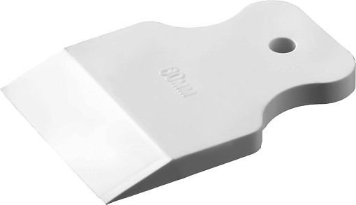 Фото 1 товара Шпатель резиновый STAYER 60 мм, белый, 1027-60