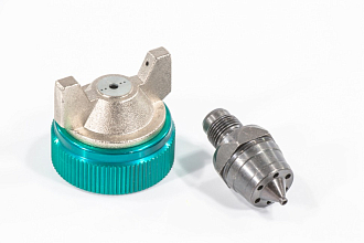 Краскораспылитель AS 702 НP профессиональный, всасывающего типа, сопло 1,8 мм и 2 мм Stels - фото 6