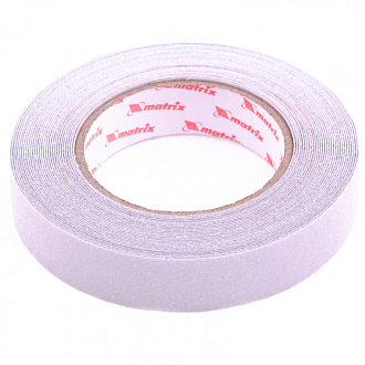 Лента клейкая противоскользящая, прозрачная 25 мм x 10 м Matrix - фото 1