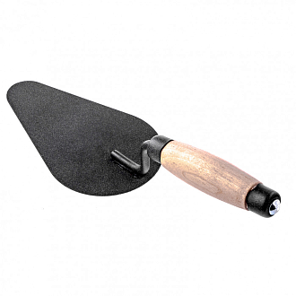 Кельма печника стальная, деревянная усиленная ручка Россия - фото 2