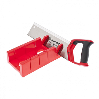 Стусло пластиковое, 300 х 100 мм, обушковая пила 350 мм, двухкомпонентная рукоятка Matrix. - фото 4