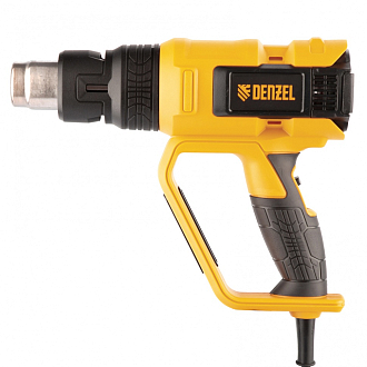 Фен технический HG-2000E, 2000 Вт, 2 режима, LCD дисплей Denzel - фото 10