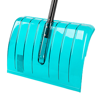 Лопата для уборки снега поликарбонат, 520 x 375 x 1390 мм, алюминиевый черенок, Luxe, Palisad - фото 5