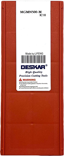 Фото 6 товара MGMN500 M K10 пластина для отрезки и точения канавок Deskar