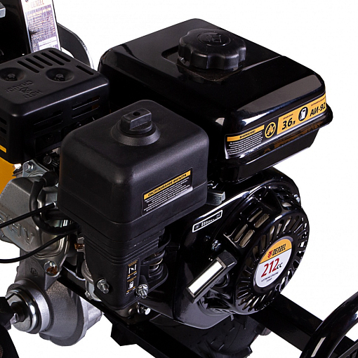 Фото 3 товара Мотоблок DPT-370X, 7 л.с, дисковое сцепление, ширина 90 см, глубина 35 см, фрез 3 х 4, ВОМ, передачи 3В/1Н Denzel