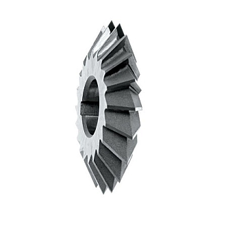 Фреза двухугловая несимметричная насадная 50х12х16 85°х15° z=20 Р6М5 - фото 1