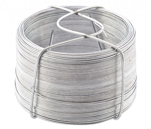 Фото 0 товара Проволока стальная, оцинкованная 0,7 мм, длина 75 м Сибртех