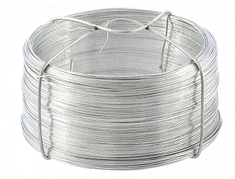 Проволока стальная, оцинкованная 0,5 мм, длина 200м Сибртех - фото 1