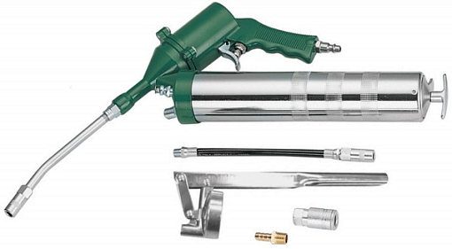 Фото 0 товара Пневматический нагнетатель консистентных смазок, 6 предметов, Jonnesway