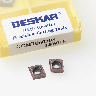 CCMT060204 LF6018S токарная пластина Deskar - фото 3
