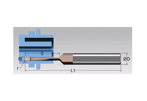 Фото 1 товара MVR 6 B2.5 L15 минирезец Deskar