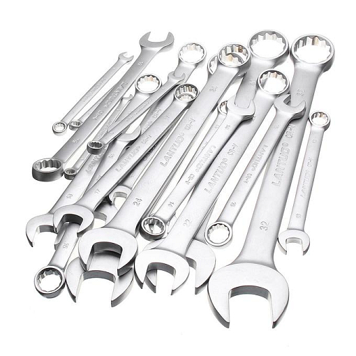 Фото 1 товара Набор ключей комбинированных 8-30мм (14шт) CrV