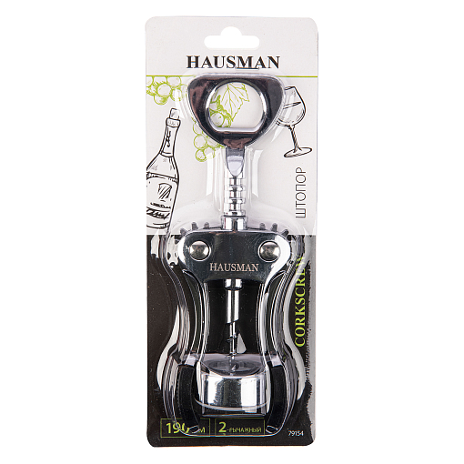 Фото 6 товара Штопор двухрычажный Hausman