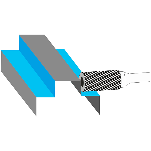 Фото 4 товара Борфреза цилиндр. с торц зубом тип В 10х20х6х65 спиральная нас. арт. В10 20М06 Sekira