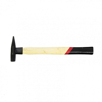 Молоток слесарный, 100 г, квадратный боек, деревянная рукоятка Matrix - фото 1