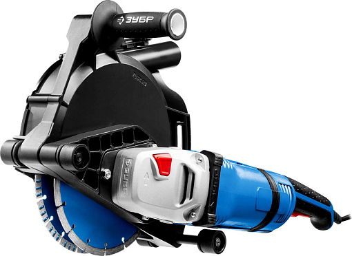 Фото 1 товара ЗУБР 2600 Вт, 6000 об/мин, 20-65 мм, штроборез электрический ЗШ-П65-2600 ПВСТК Профессионал