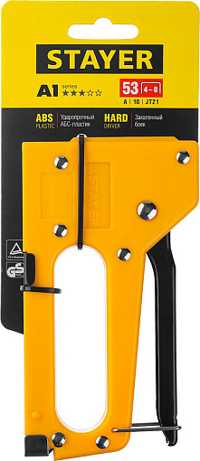 Фото 7 товара Степлер пластиковый STAYER скобы 53, 3140_z01