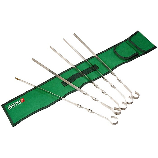 Фото 0 товара Шампуры с чехлом 60 см, 6 шт, Camping Palisad