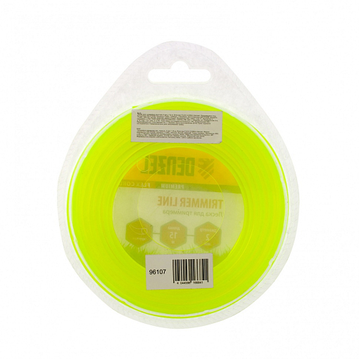 Фото 3 товара Леска для триммера, круглая 2 мм х 15 м, блистер Flex cord Denzel