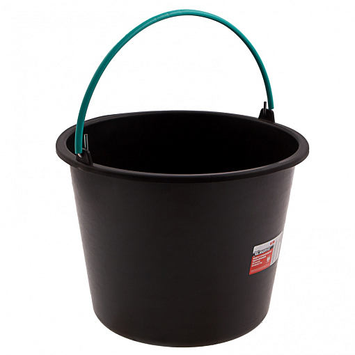 Фото 0 товара Ведро строительное пластмассовое 12 л, ударопрочное, обрезиненная ручка Matrix