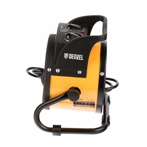 Фото 5 товара Тепловая пушка, керамический нагреватель DHC 2-100, 220 В, 0,025/1/2 кВт Denzel