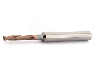 Сверло твердосплавное по металлу 5,60 мм (3xD) с каналами для СОЖ TBD03CA0560-HF35 HADSTO - фото 1