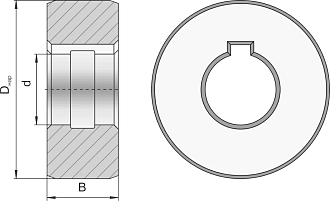 Ролики резьбонакатные М5.5х0.5 D=103.788 комплект (2шт) - фото 2